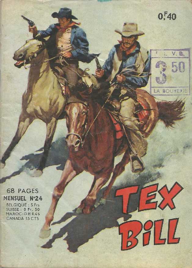 Scan de la Couverture Tex Bill n 24
